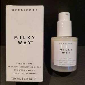 NEW! Herbivore Milky Way exfoliating serum